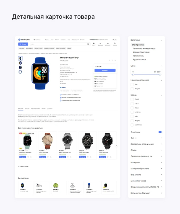 Метки на фото